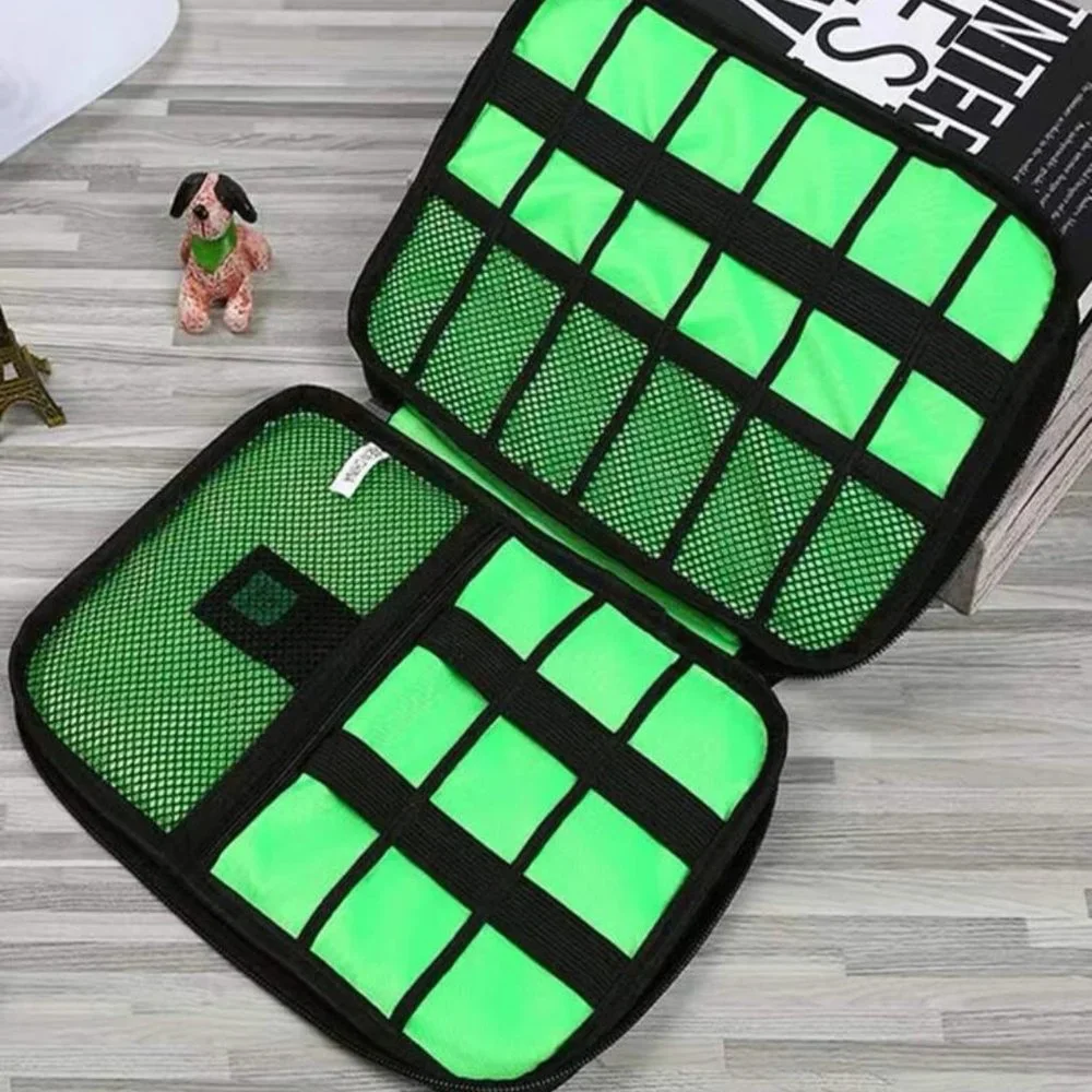 Travel Electronics Cable Organizer Storage Bag Portable Accessories USB …